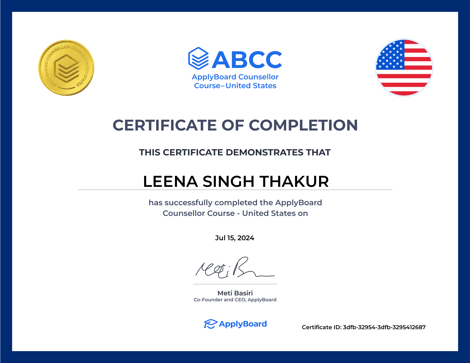 certificate preview